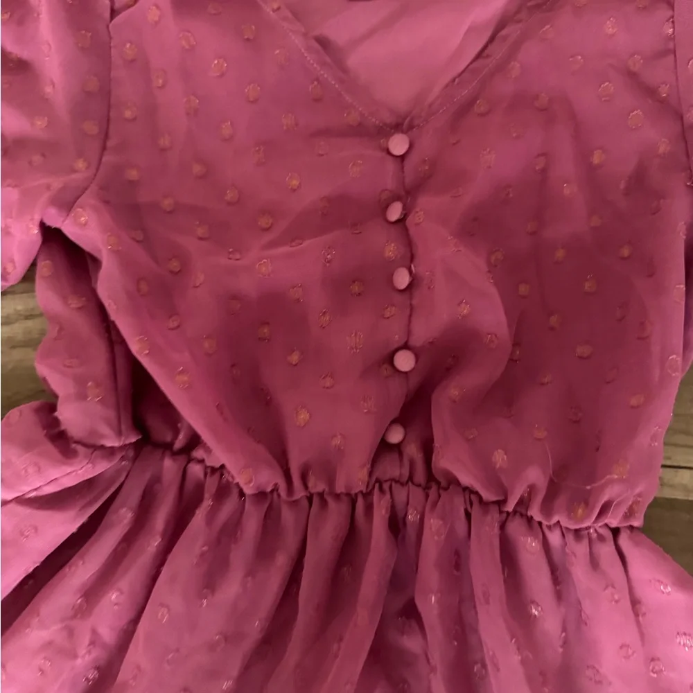 Stylish Pink and Blue Kids Dresses